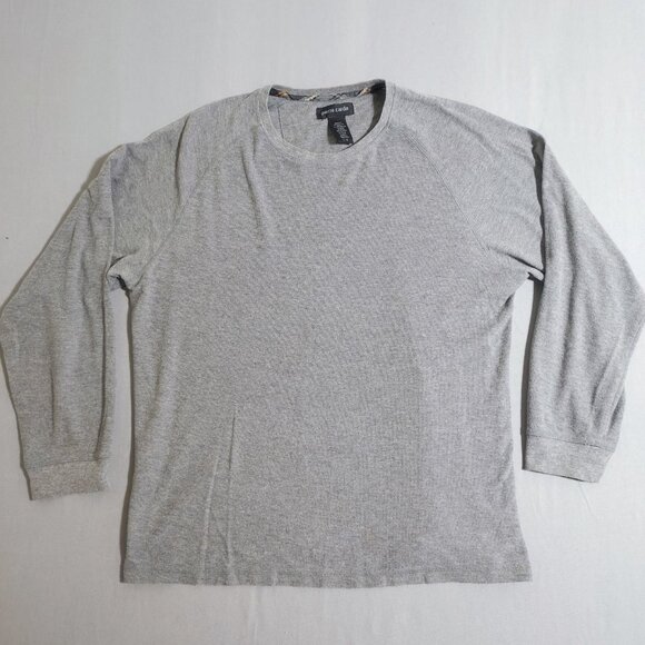 Pierre Cardin crew neck knit pullover / sweater men's size L grey colour - Picture 1 of 7